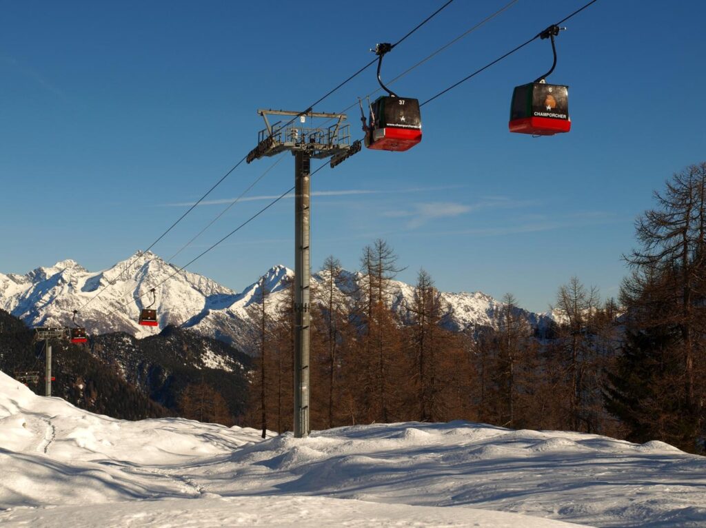 Champorcher telecabina Chardonney Laris