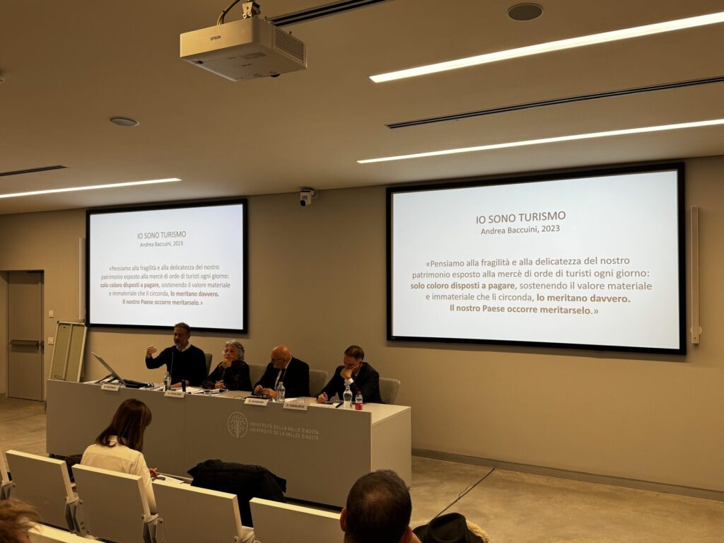 Convegno Overtourism all'Univda