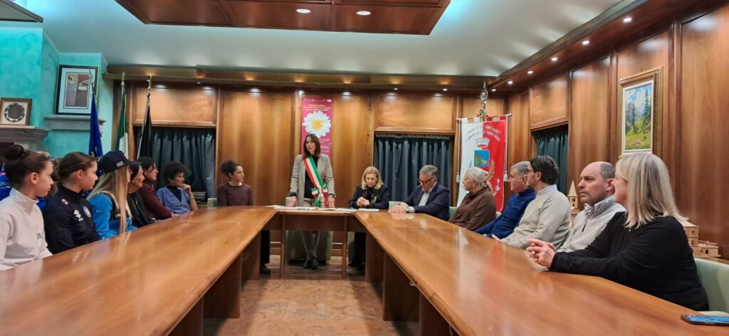 Firma Carta etica dello sport femminile Pré Saint Didier Soroptimist