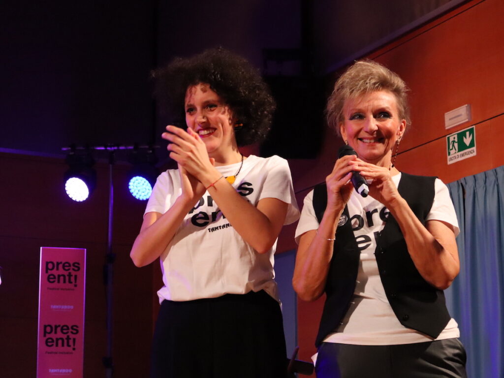 Giulia Giovinazzo e Paola Corti Present! festival inclusivo Foto Alice Dufour