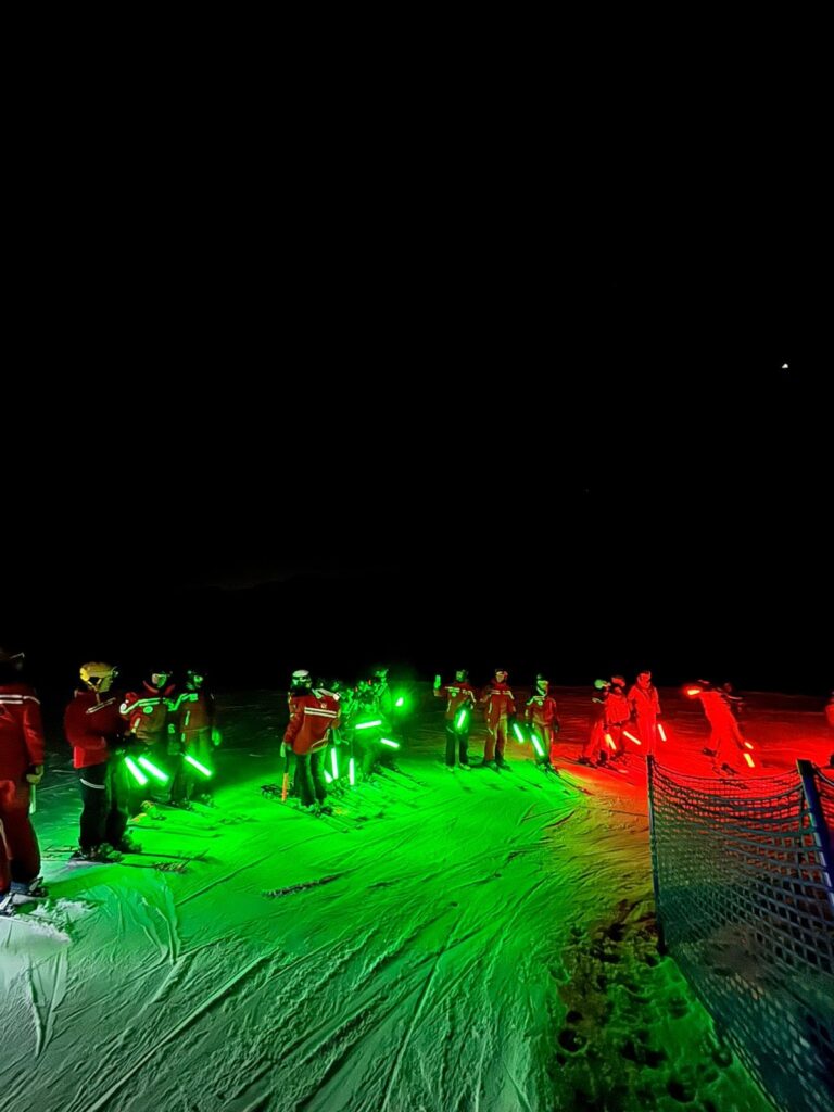 Fiaccolata maestri di sci