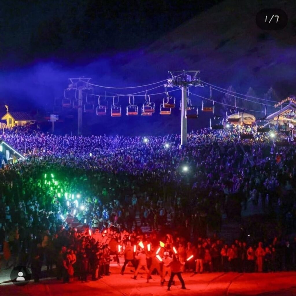 Fiaccolata maestri di sci