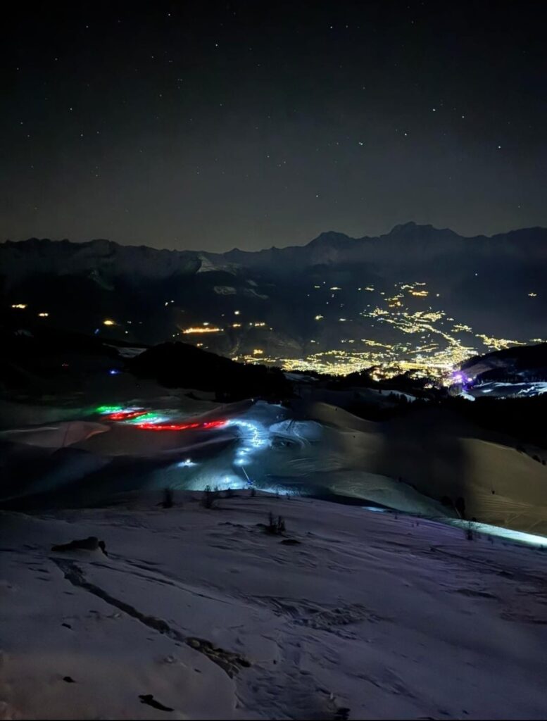Fiaccolata maestri di sci