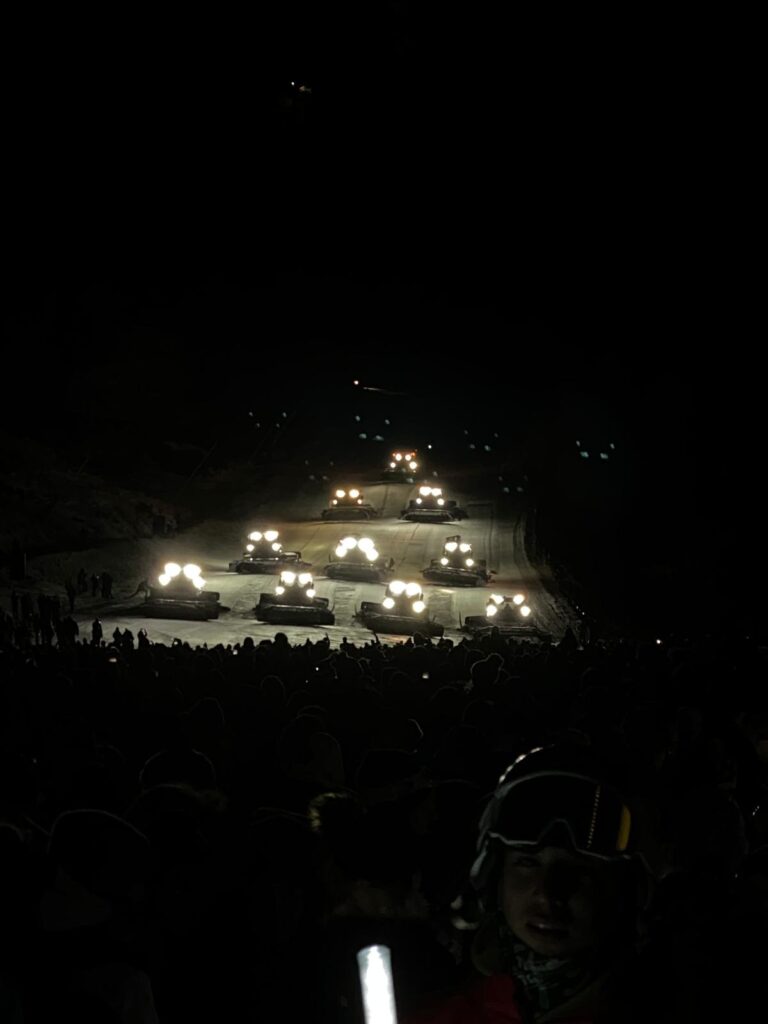 Fiaccolata maestri di sci