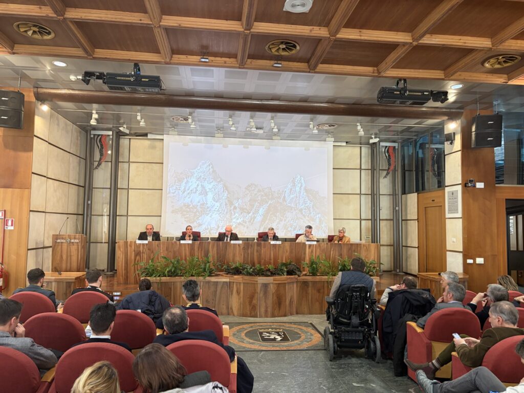 incontro palazzo regionale ricadute chiusura Monte Bianco