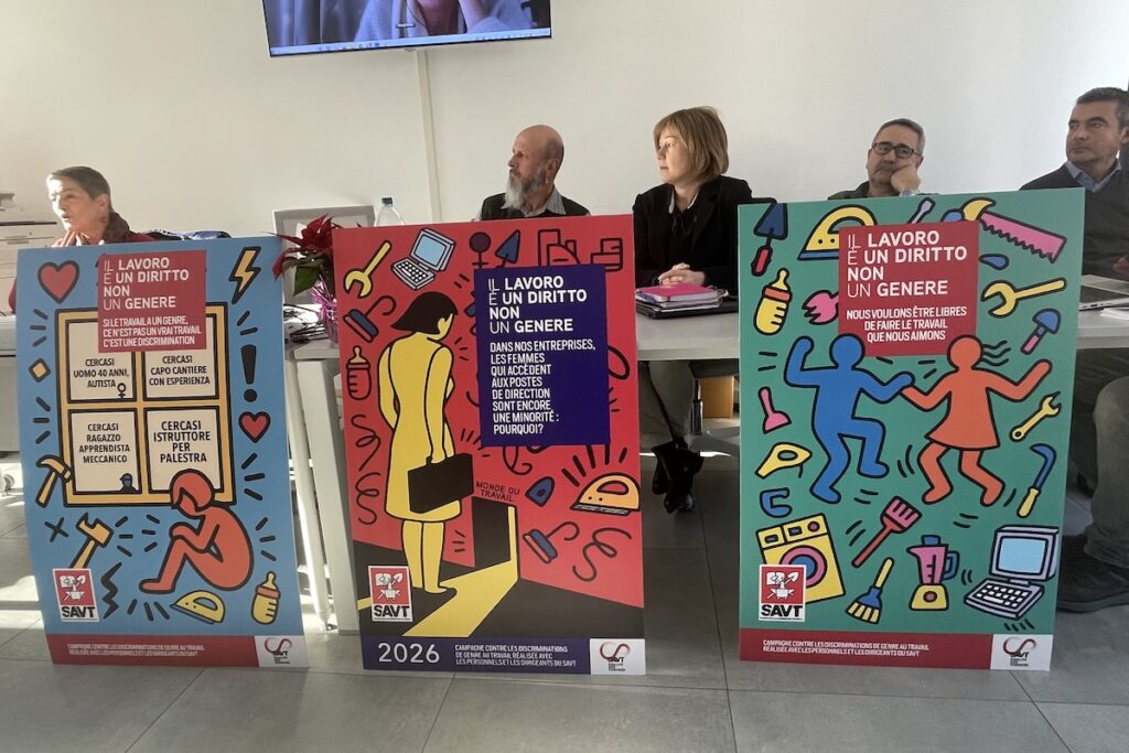 La presentazione della campagna contro le discriminazioni di genere sul lavoro del Savt - I lavori vincitori