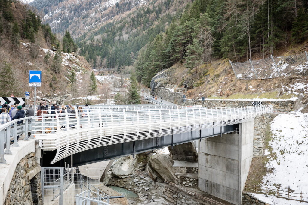 Inaugurazione Ponte Chevril