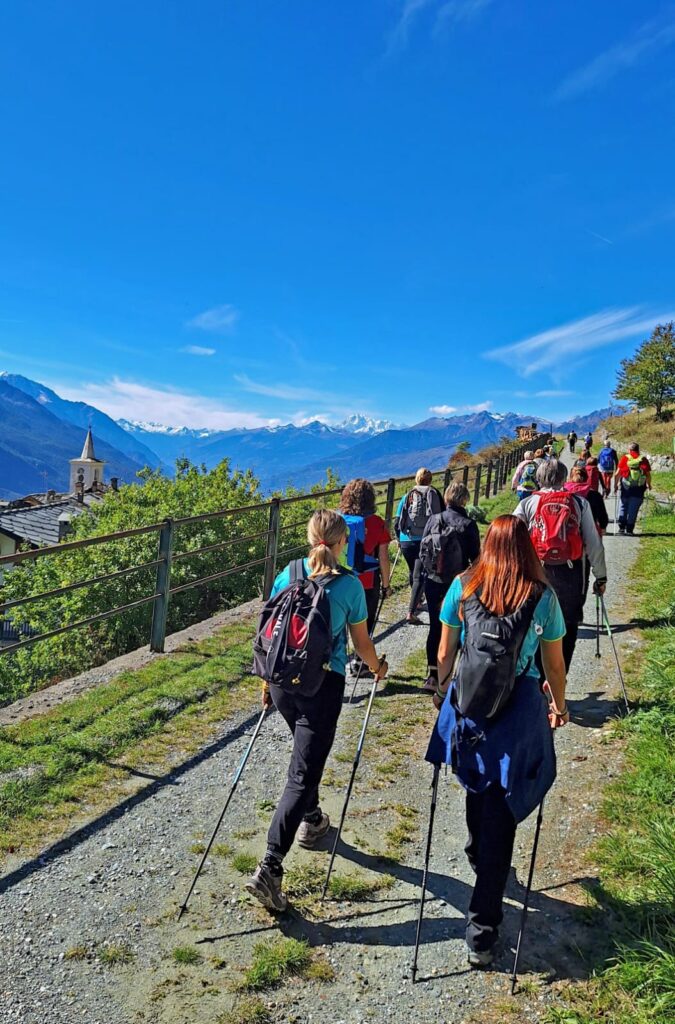 La pratica del Nordic walking