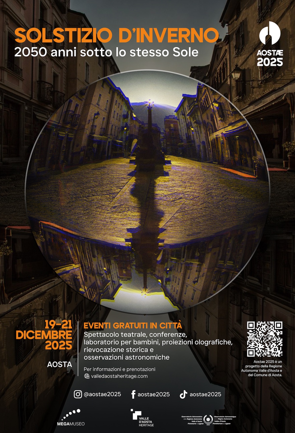 Locandina Solstizio - 2050 anni Aosta
