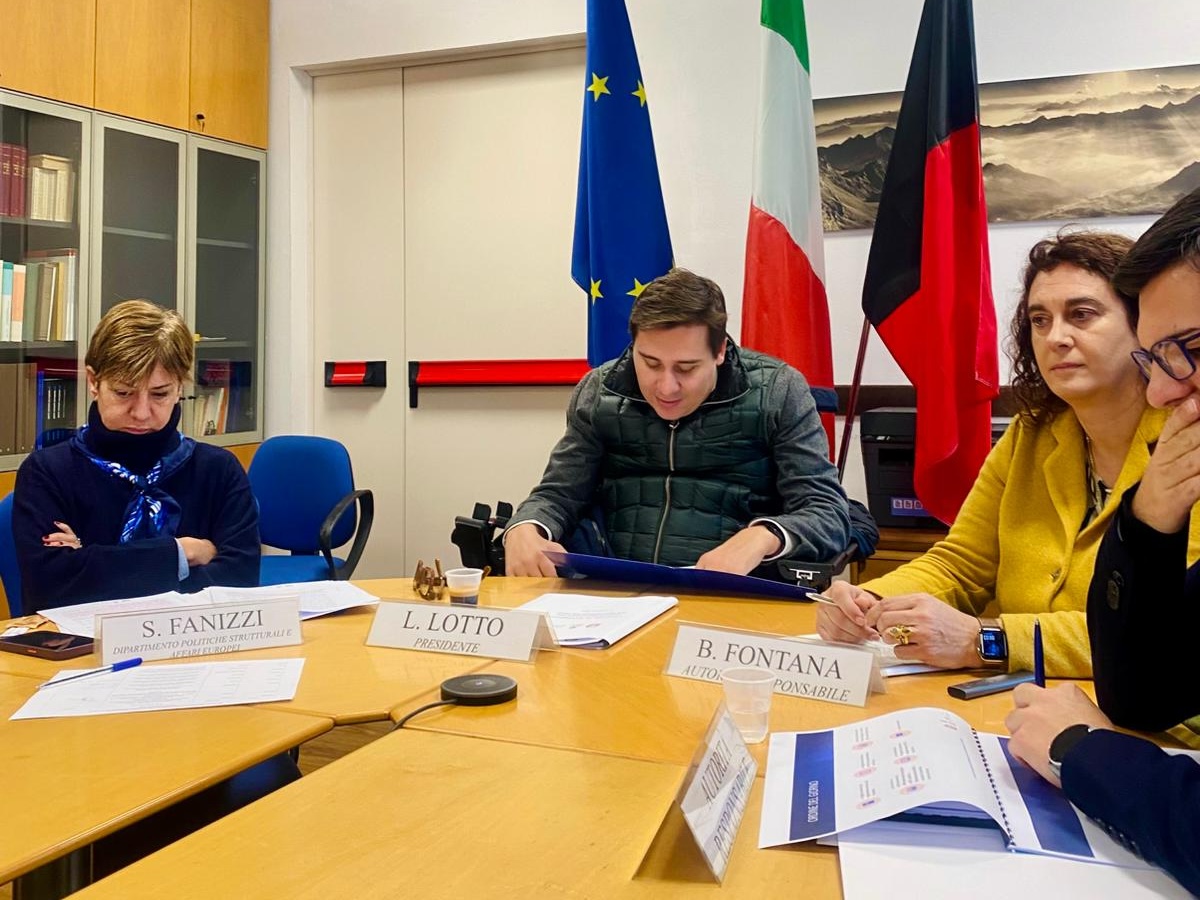 La riunione del Comitato di sorveglianza del Piano Sviluppo e Coesione