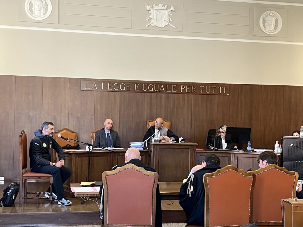 Processo valanga Tsanteleina