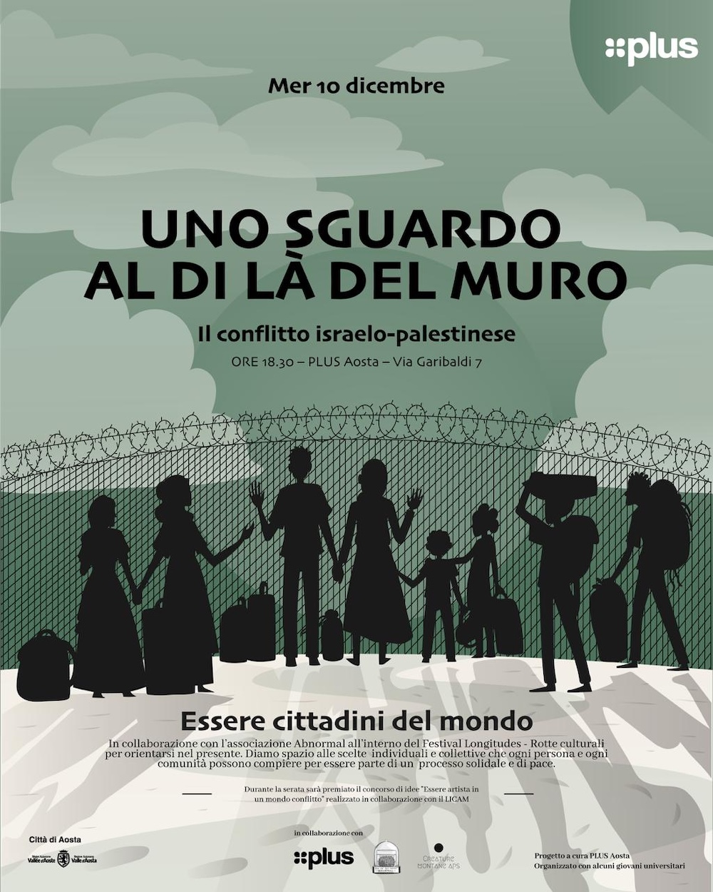 Uno sguardo al di là del muro - plus