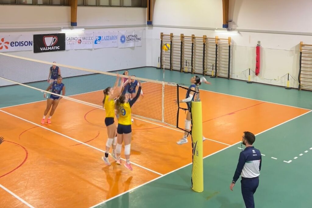 Il Ccs Cogne Aosta Volley contro l
