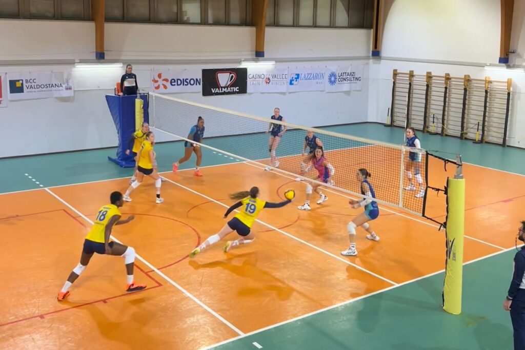 Il Ccs Cogne Aosta Volley contro l