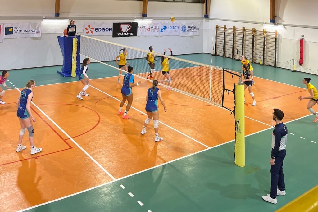 Il Ccs Cogne Aosta Volley contro l