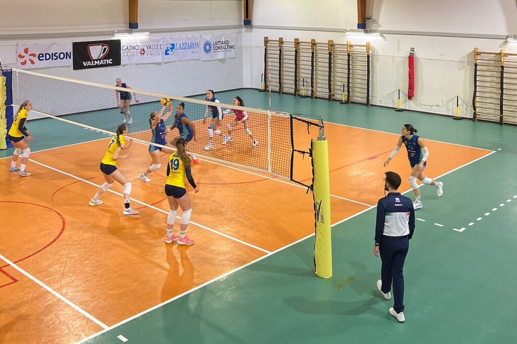 Il Ccs Cogne Aosta Volley contro l