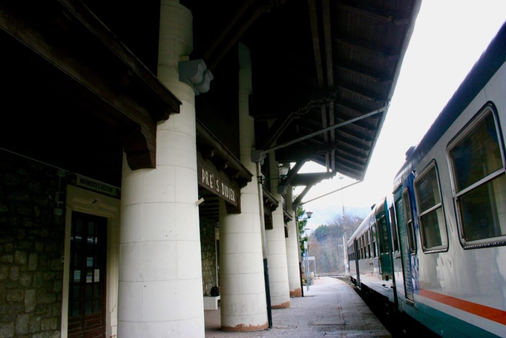 La stazione ferroviaria di Pré-Saint-Didier
