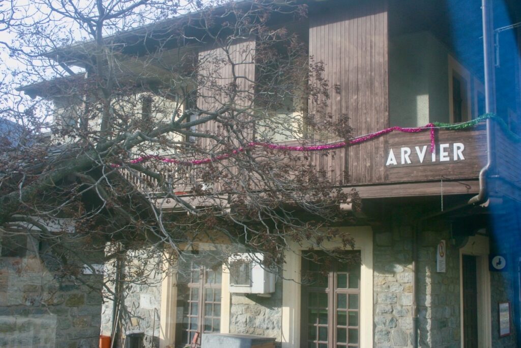 La stazione ferroviaria di Arvier