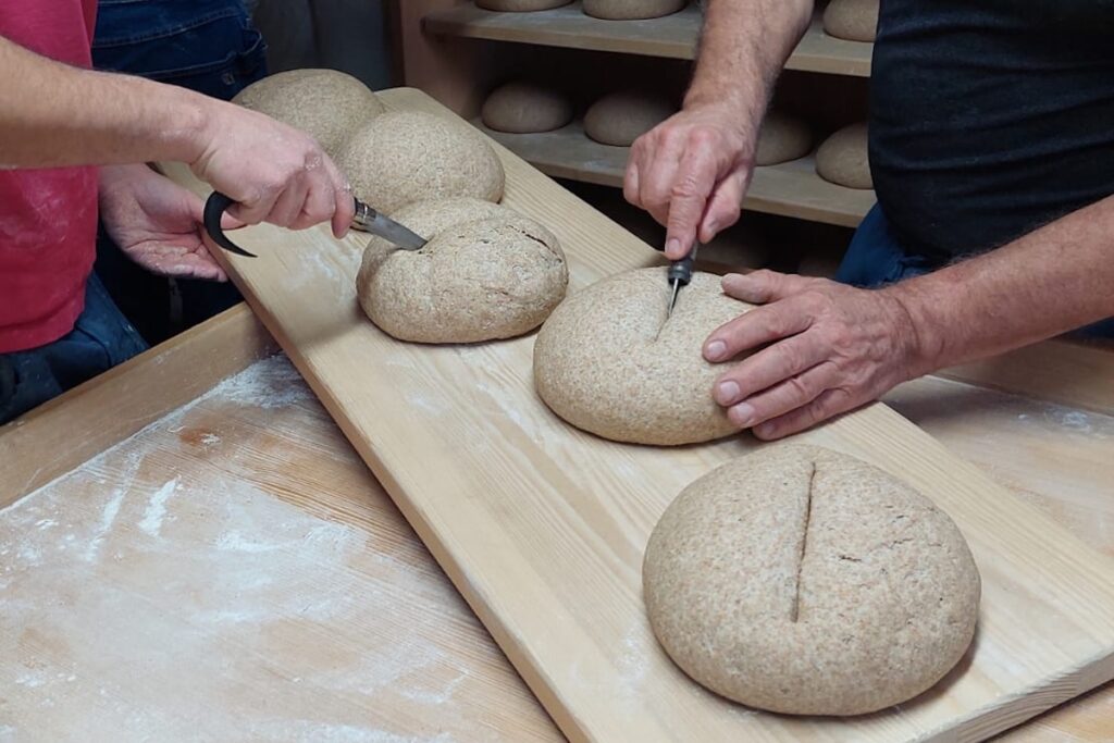 Il pane nero solidale dei giovani di Sarre