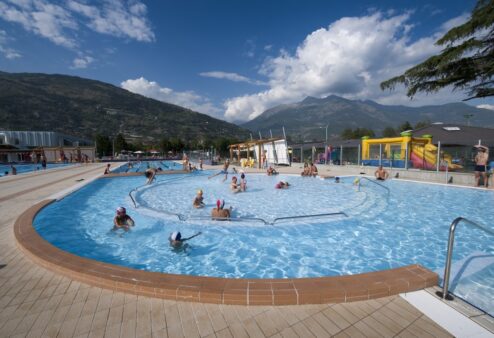 Il 6 giugno riapre la piscina scoperta di Aosta