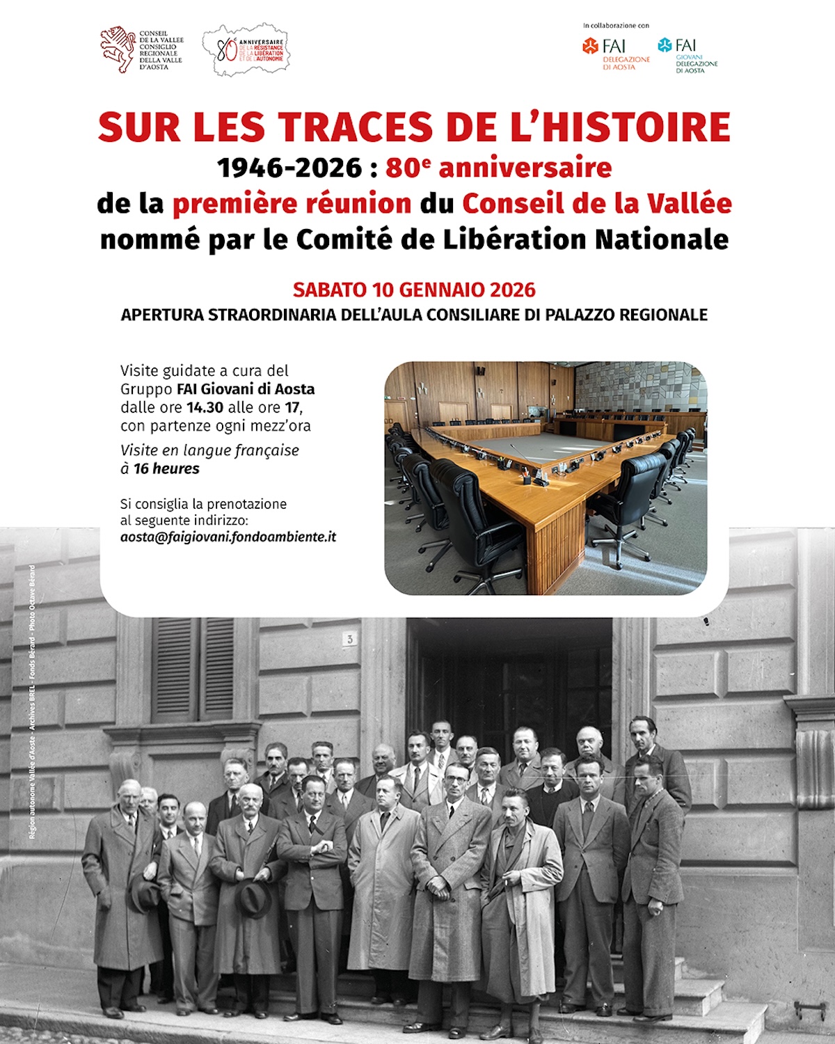 Visita al Consiglio del Cln