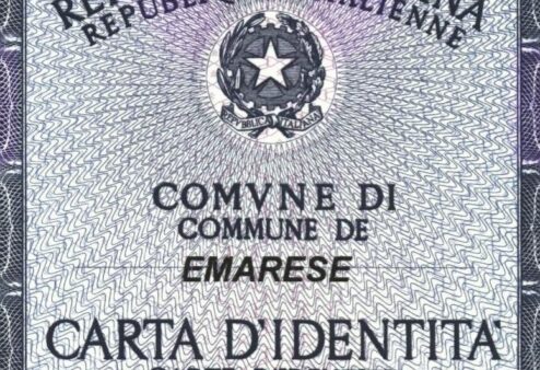In Valle d’Aosta oltre 13mila valdostani hanno ancora la carta d’identità cartacea