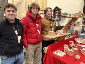 Da sx David Laurent e Francois