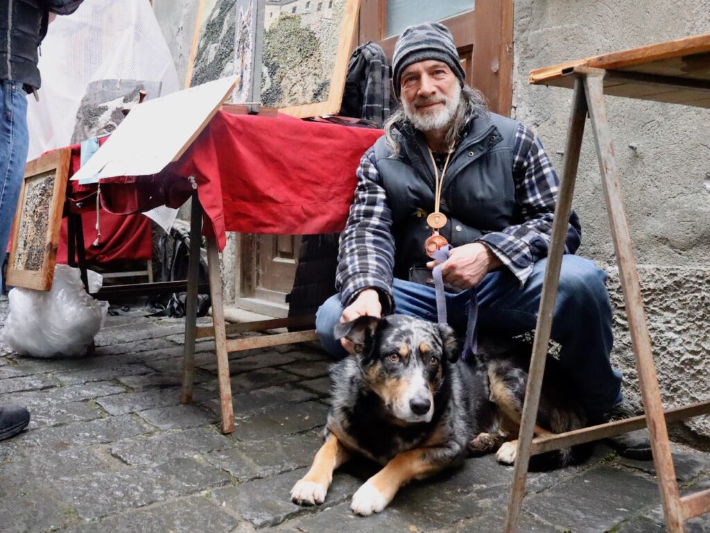 Davide Tornago con Thor Fiera di Donnas Foto Alice Dufour