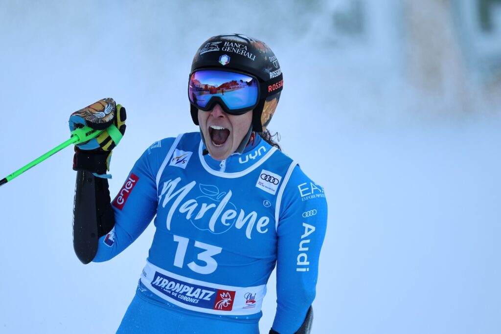 Federica Brignone Kronplatz Photo Marco Trovati :Pentaphoto