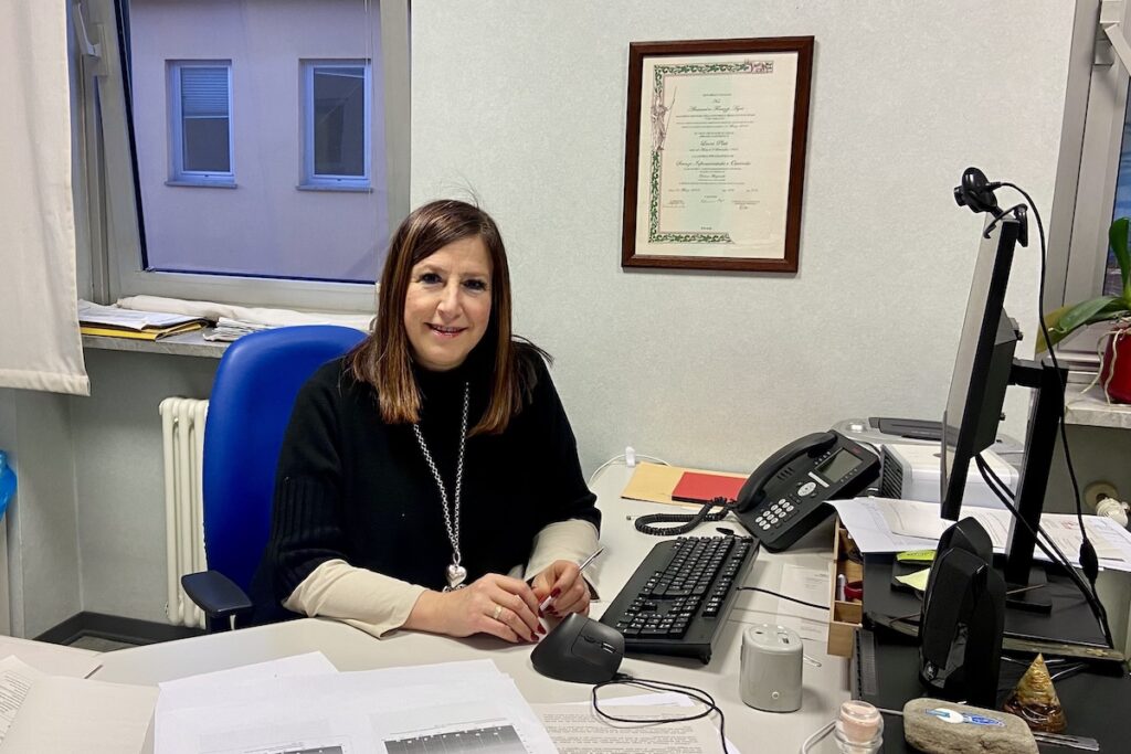La dottoressa Laura Plati