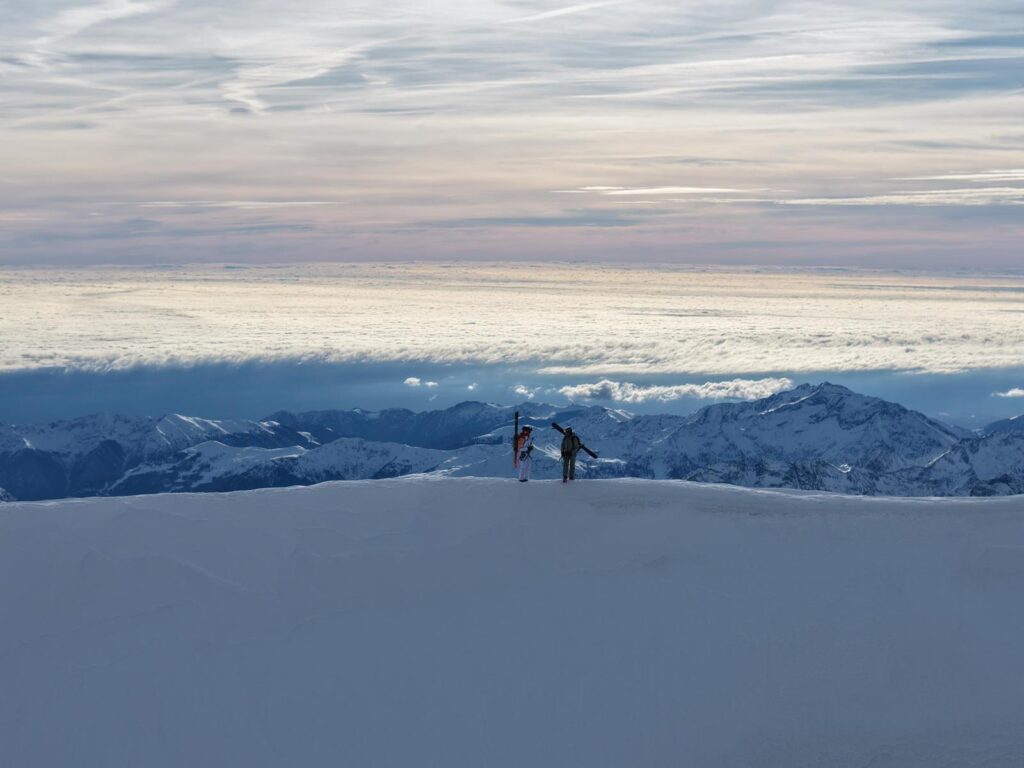 Il viaggio della Fiamma Olimpica Capanna Margherita