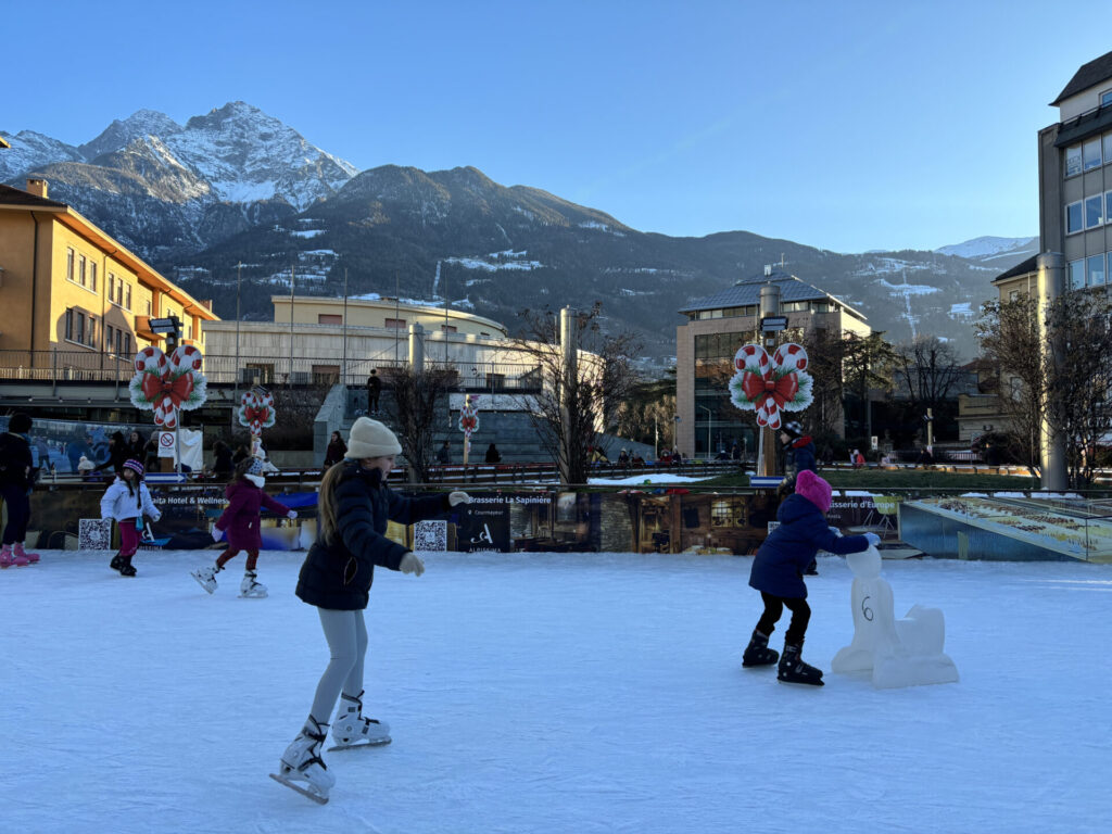 Pattinaggio mercatini