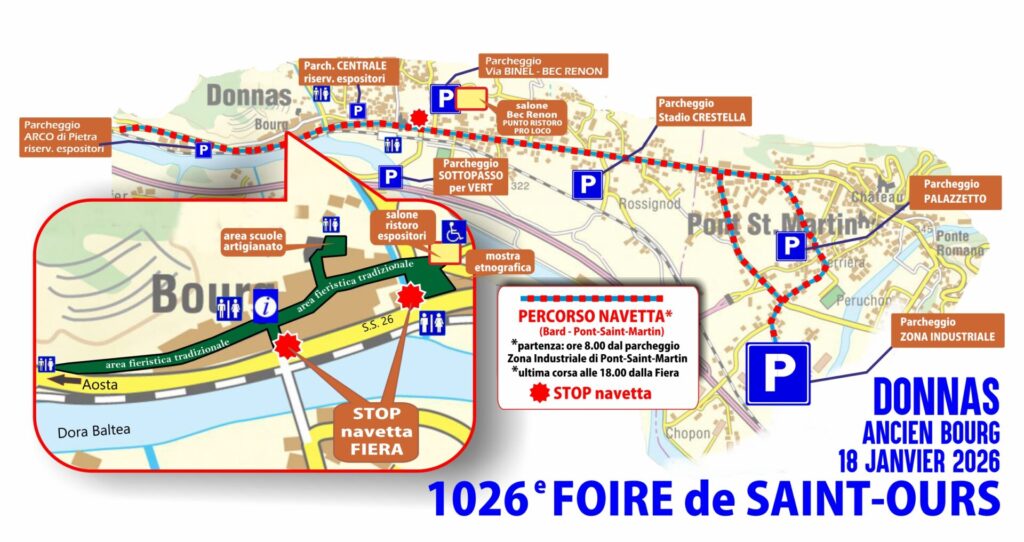 Pieghevole Fiera Donnas page