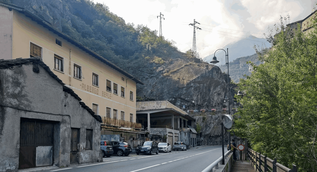 L'ex albergo reale oggi