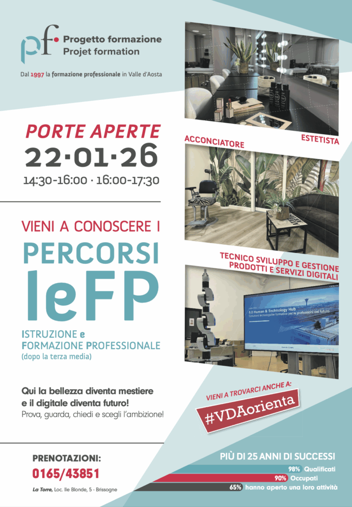 Porte Aperte Projet Formation