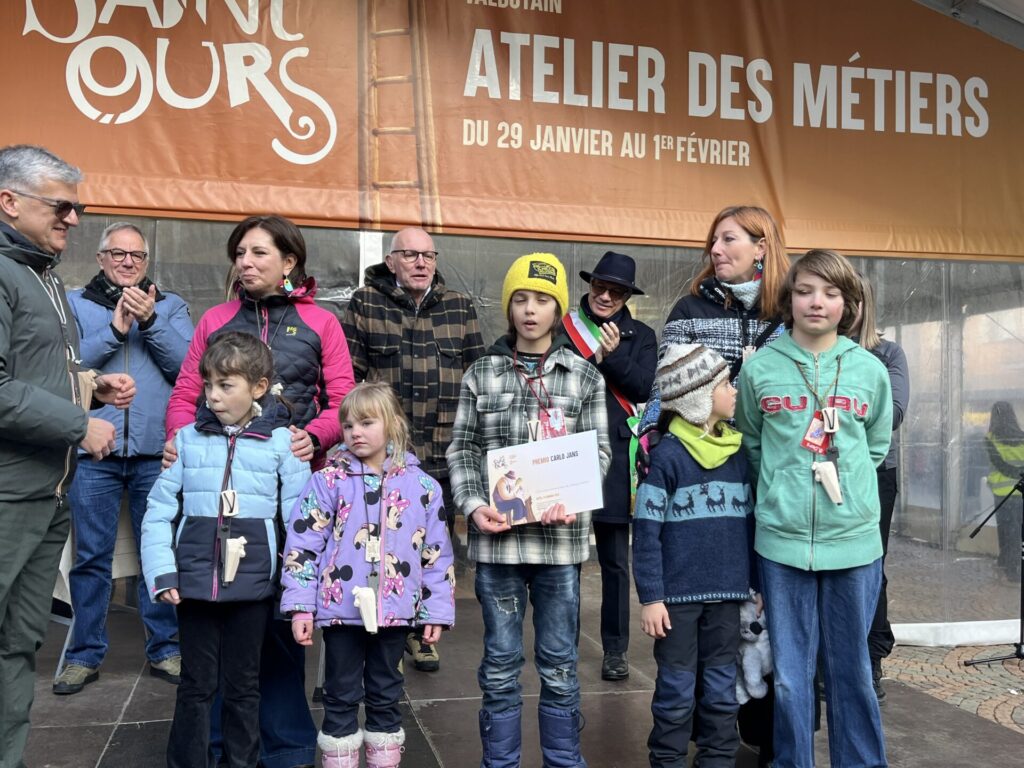 Scuola Valgrisenche premio Carlo Jans