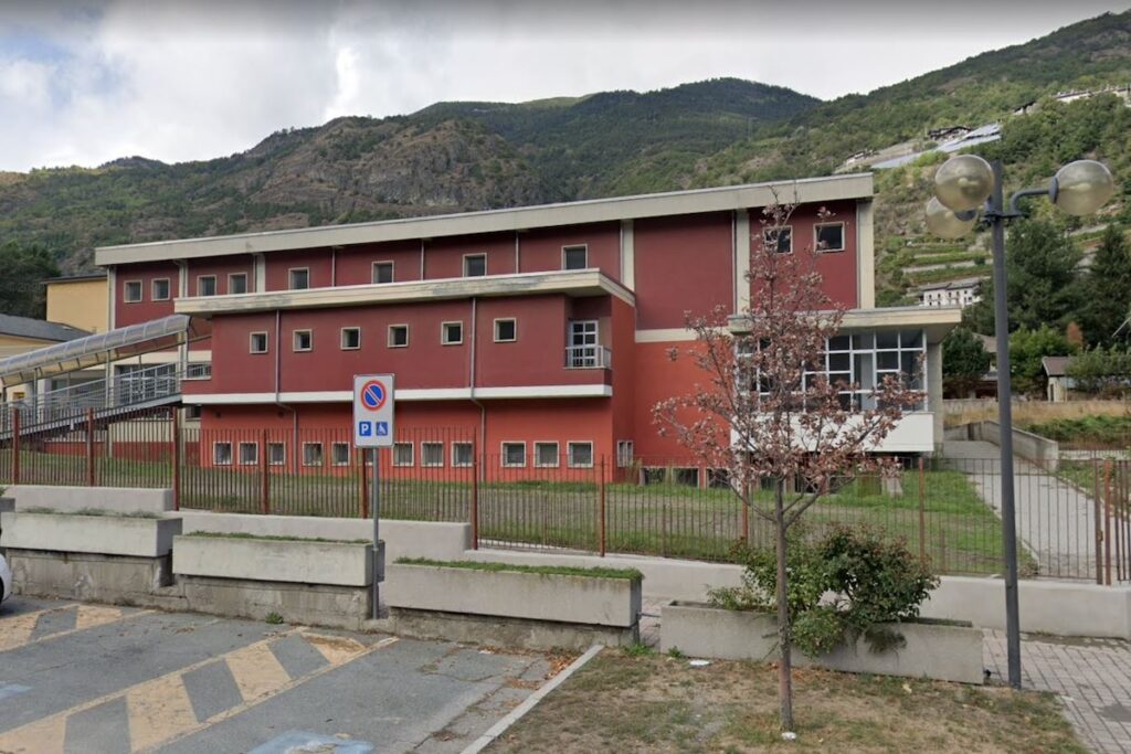 La palestra vdi ia Volontari del sangue, ad Aosta