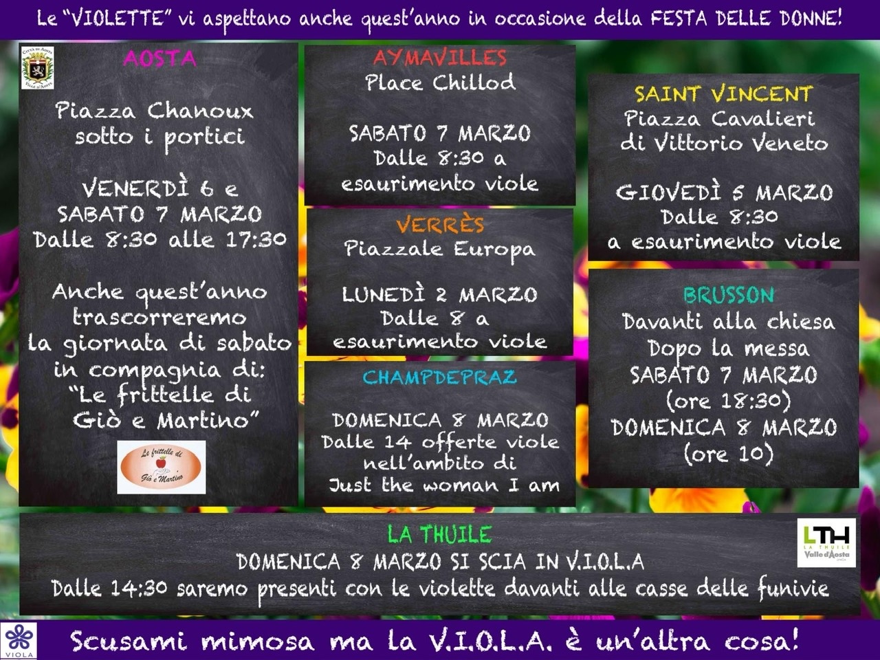 8 marzo VIOLA locandina 2026