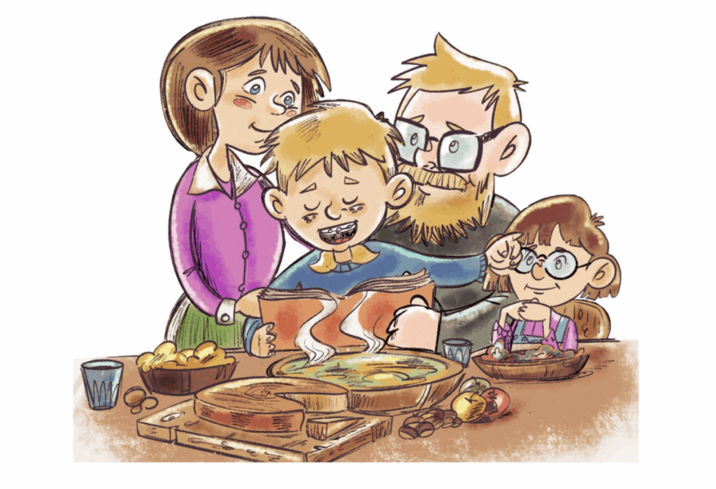 Communitas racines et identité illustrazione di Fabio Roveyaz