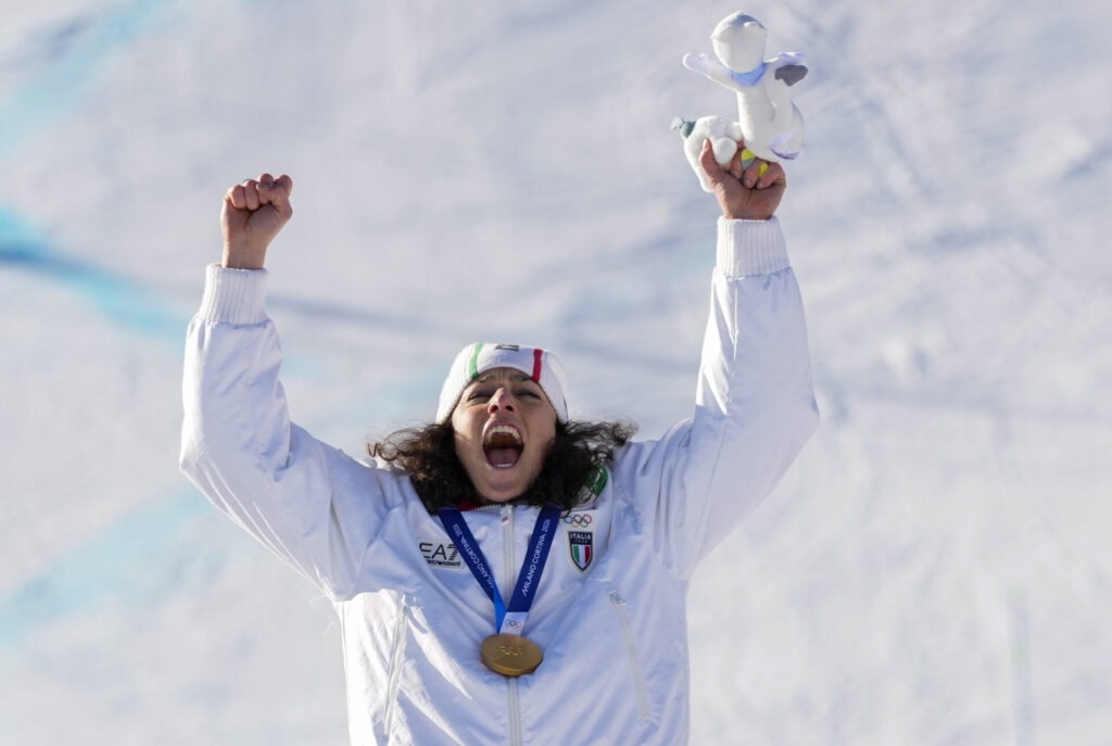 Olympics Winter Games Milano Cortina 2026. Cortina (ITA) - 15/02/2026 Giant Slalom - Federica Brignone (ITA) Photo: Gio Auletta/Pentaphoto