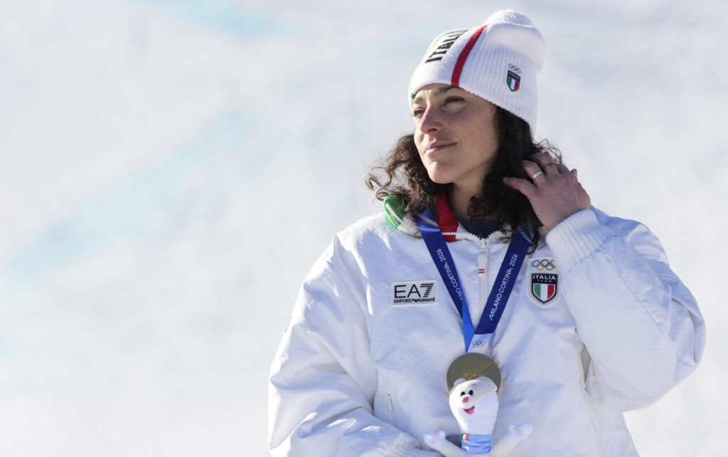 Olympics Winter Games Milano Cortina 2026. Cortina (ITA) - 15/02/2026 Giant Slalom - Federica Brignone (ITA) Photo: Gio Auletta/Pentaphoto