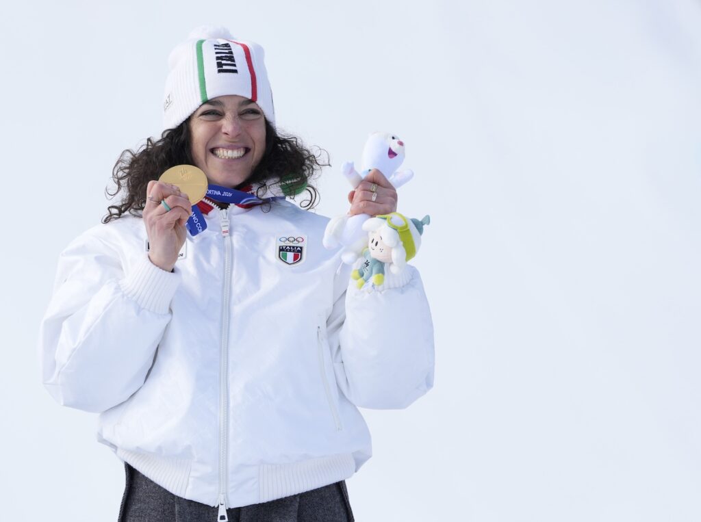 Federica Brignone oro SuperG Olimpiadi Milano Cortina Gio Auletta Pentaphoto