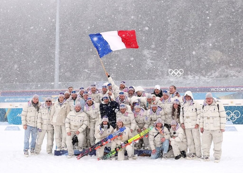 Francia biathlon Olimpiadi