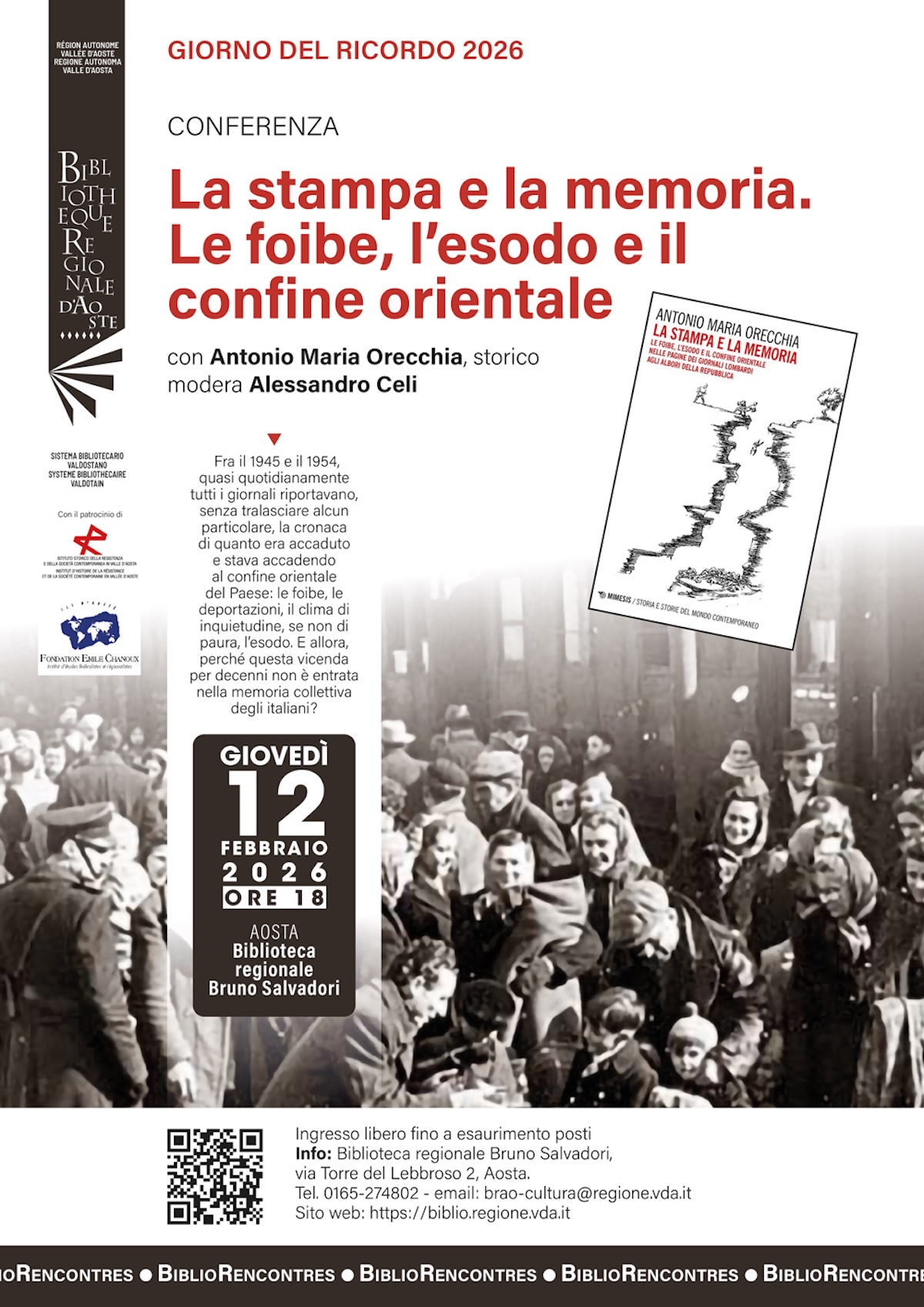 Locandina - Giorno del Ricordo 