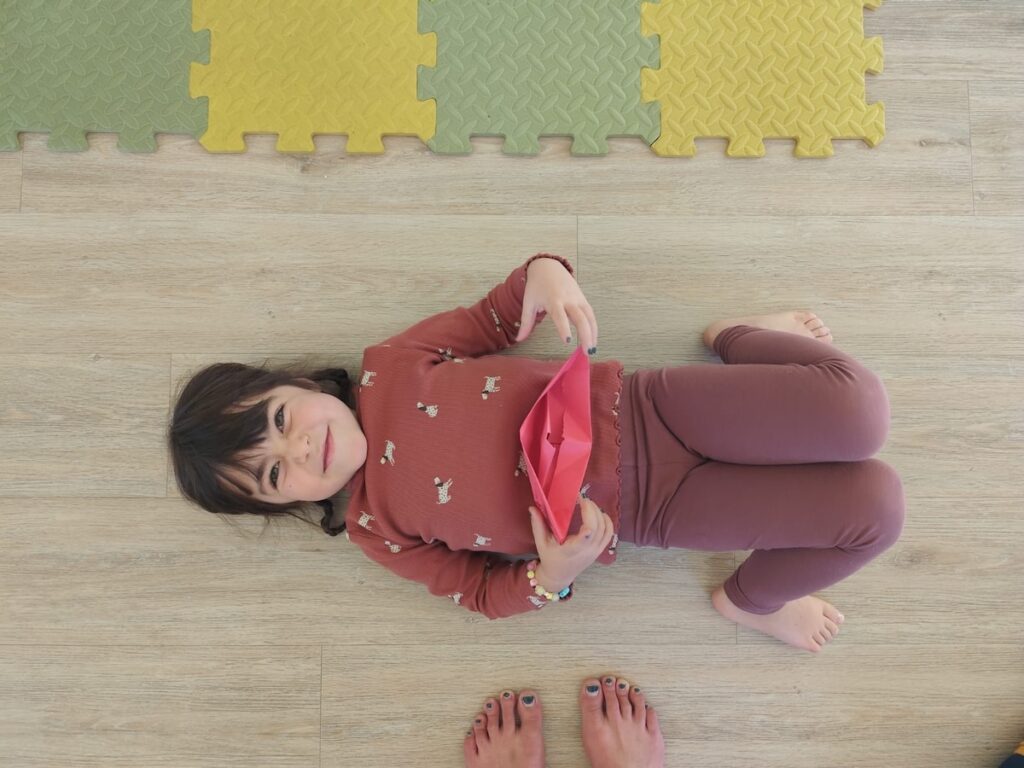 Mini percorso yoga per bambini