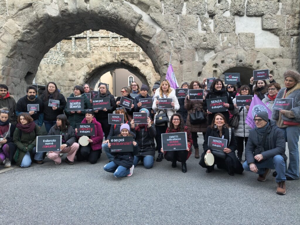 Presidio contro ddl Bongiorno HDR