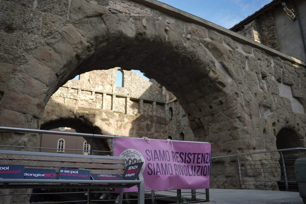 Presidio contro ddl Bongiorno Foto di Daniele Canuto