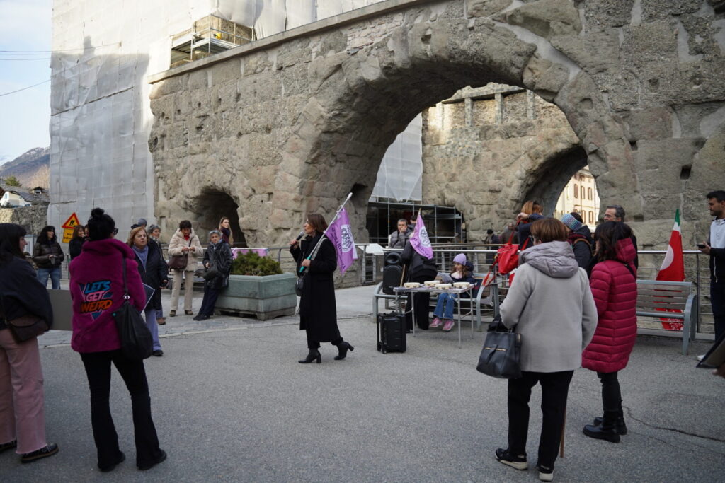 Presidio contro ddl Bongiorno Foto di Daniele Canuto