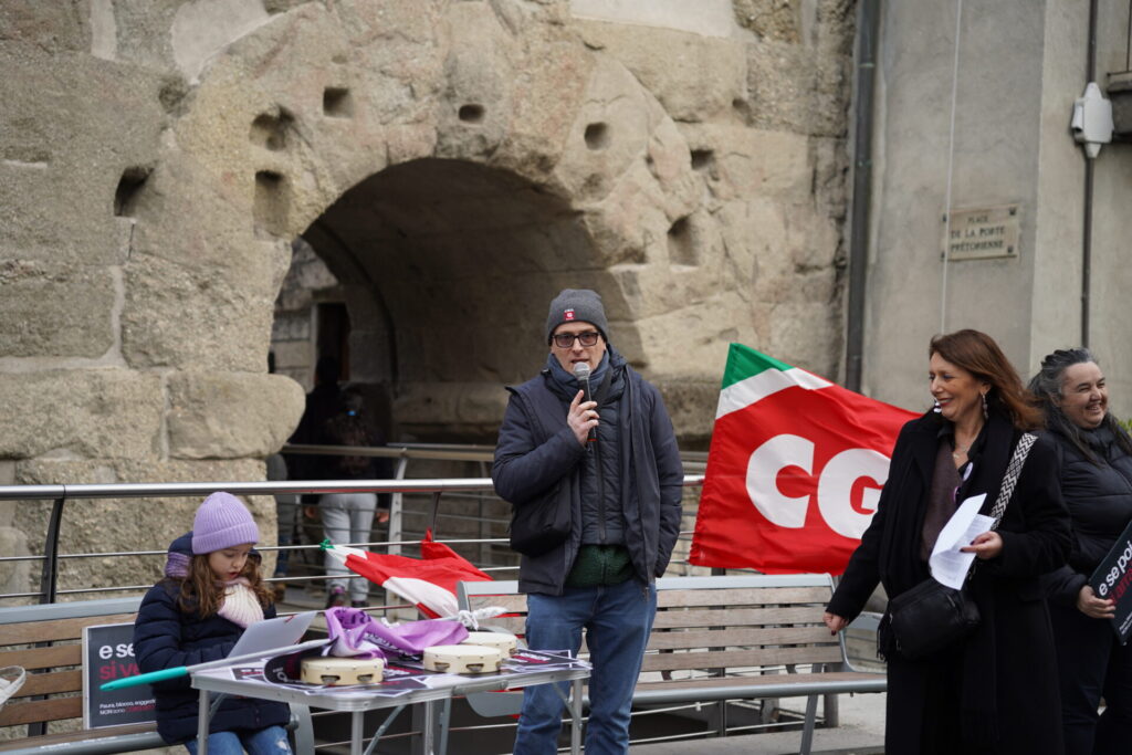 Presidio contro ddl Bongiorno Foto di Daniele Canuto