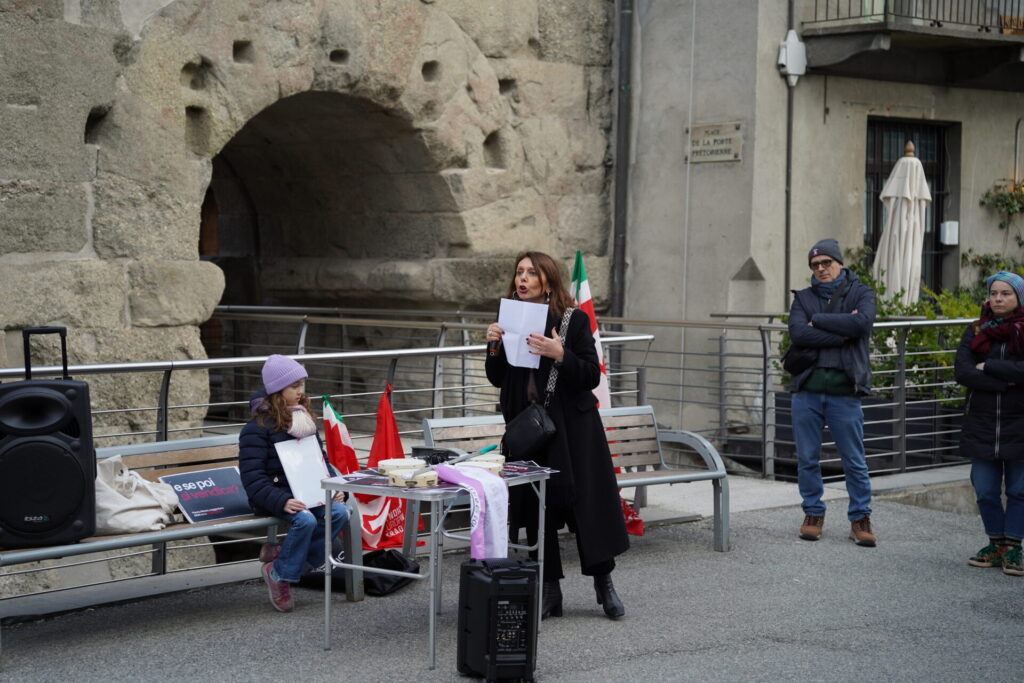 Presidio contro ddl Bongiorno Foto di Daniele Canuto